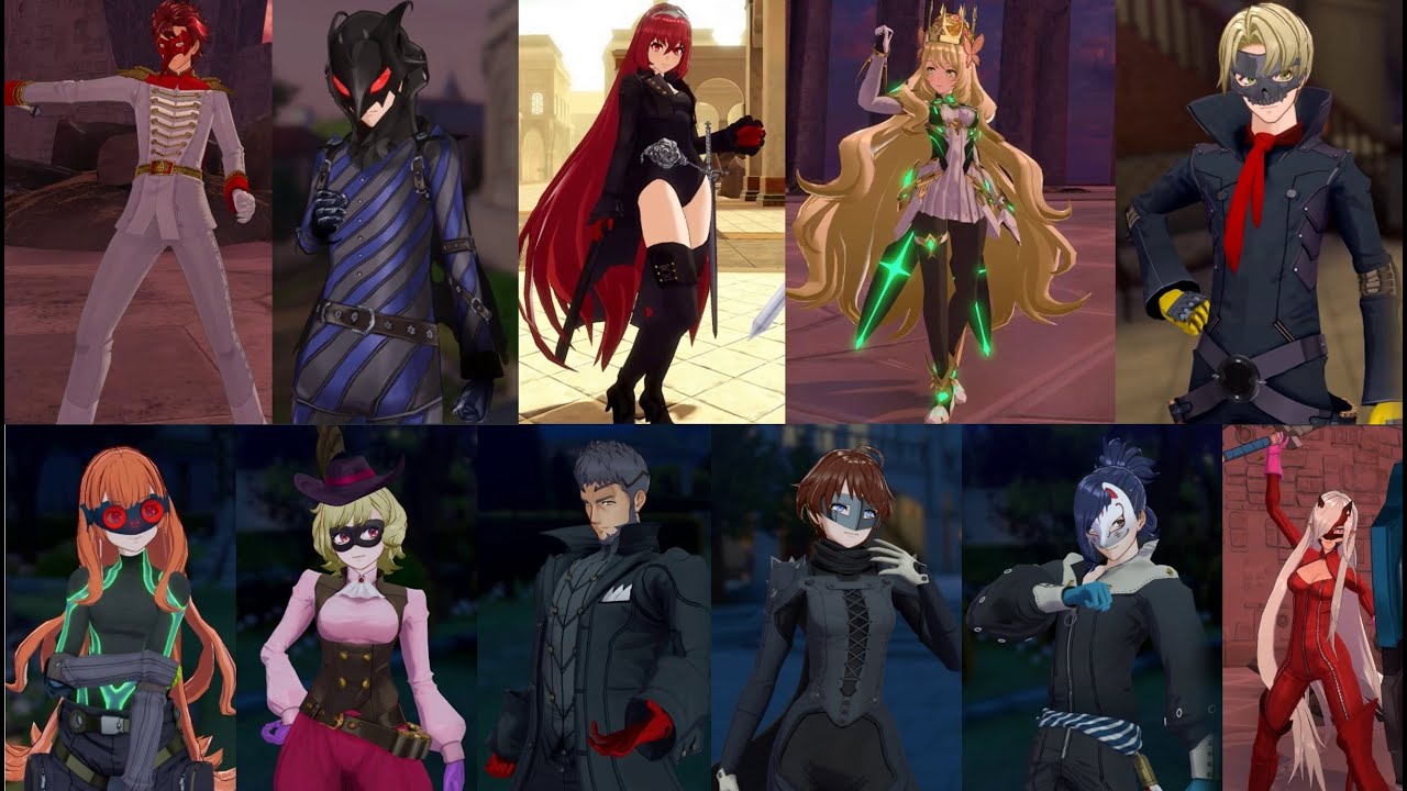 Fire Emblem Engage Persona 5 Skins Showcase