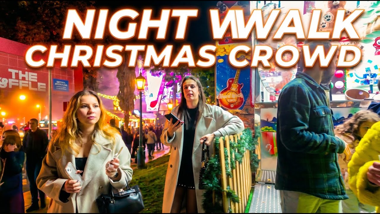 Lisbon Christmas Market: Walking Through Insane Crowds | City Center