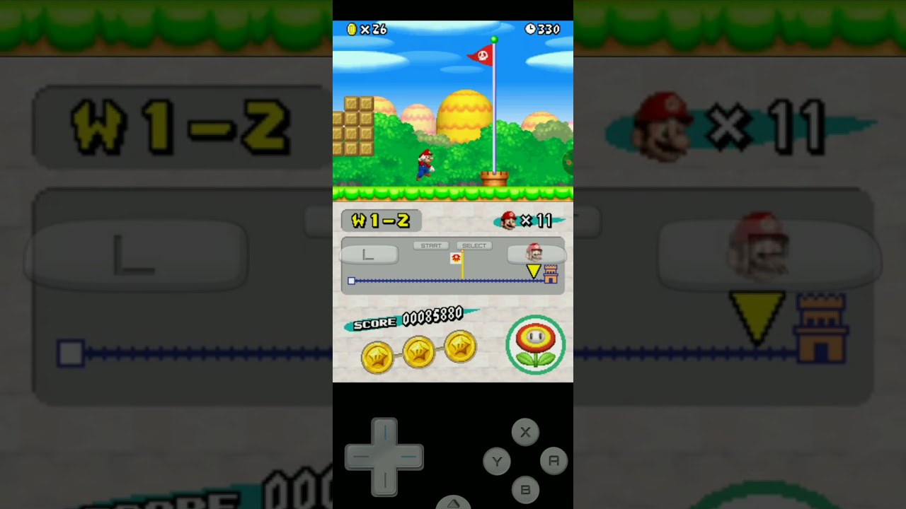Juego New super Mario bros parte 1
