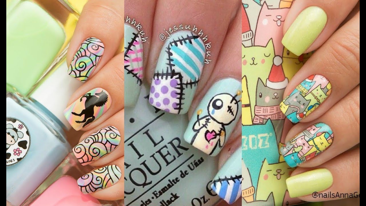 Cute Nail Art 2017 😍 Top nail art desings compilation