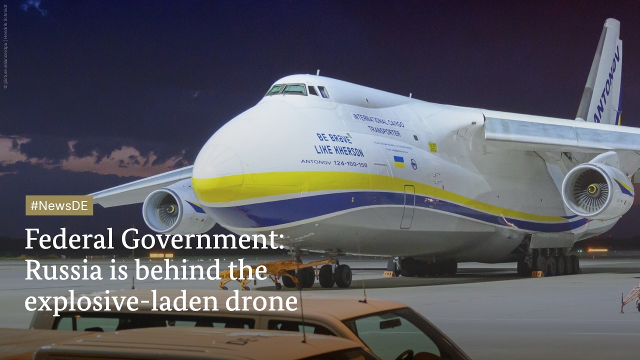 Federal Government: Russia is behind the explosive-laden drone | #GermanNews