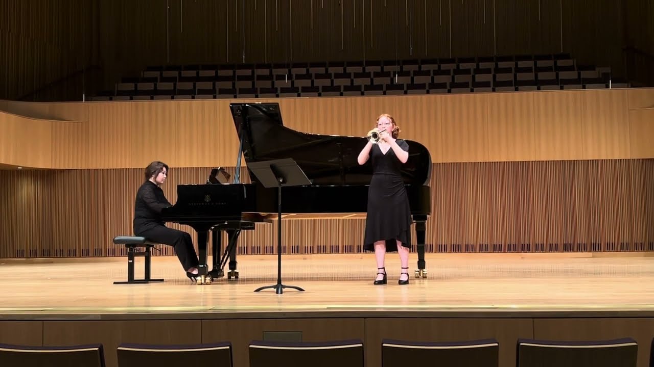 Charisse Ujlaky National Trumpet Competition - Thorvald Hansen Sonata for Cornet and Piano