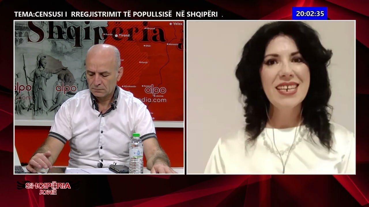 Shqiperia Jone - Censusi i Rregjistrimit te Popullsise Ne Shqiperi. Ariana Milo  Aristotel Petro