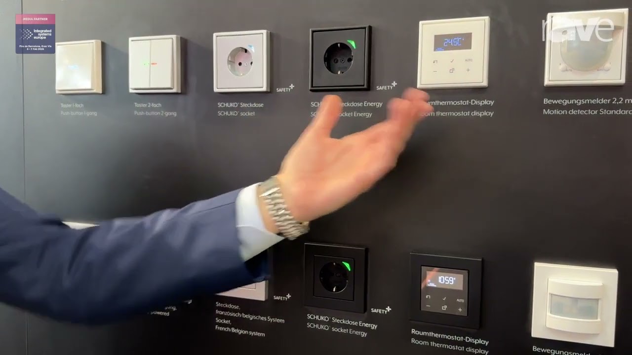 ISE 2025: Jung Features JUNG HOME Design Smart Home Bluetooth Mesh Solution