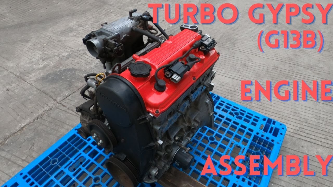 TURBO G13B ENGINE ASSEMBLY