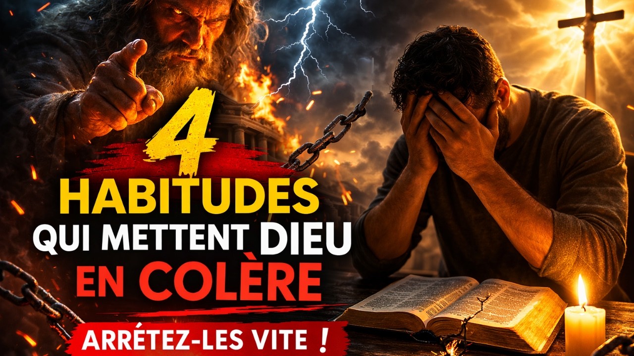 Ces 4 comportements PEUVENT TE SÉPARER DE DIEU