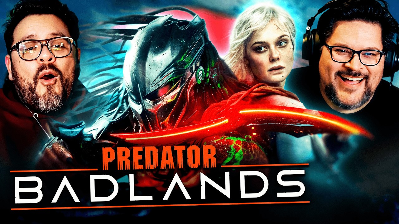 PREDATOR: BADLANDS IS A HUGE WIN FOR THE FRANCHISE! Movie Reaction | First Time Watching