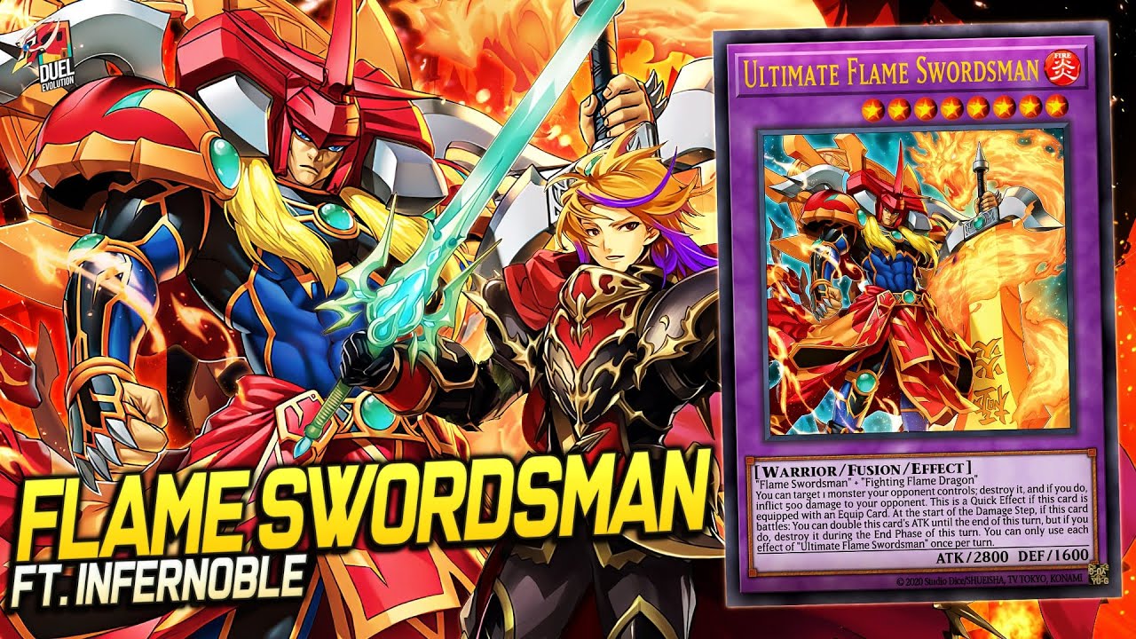 Deck Flame Swordsman Infernoble| EDOPRO | Replays 🎮 + Decklist ✔️