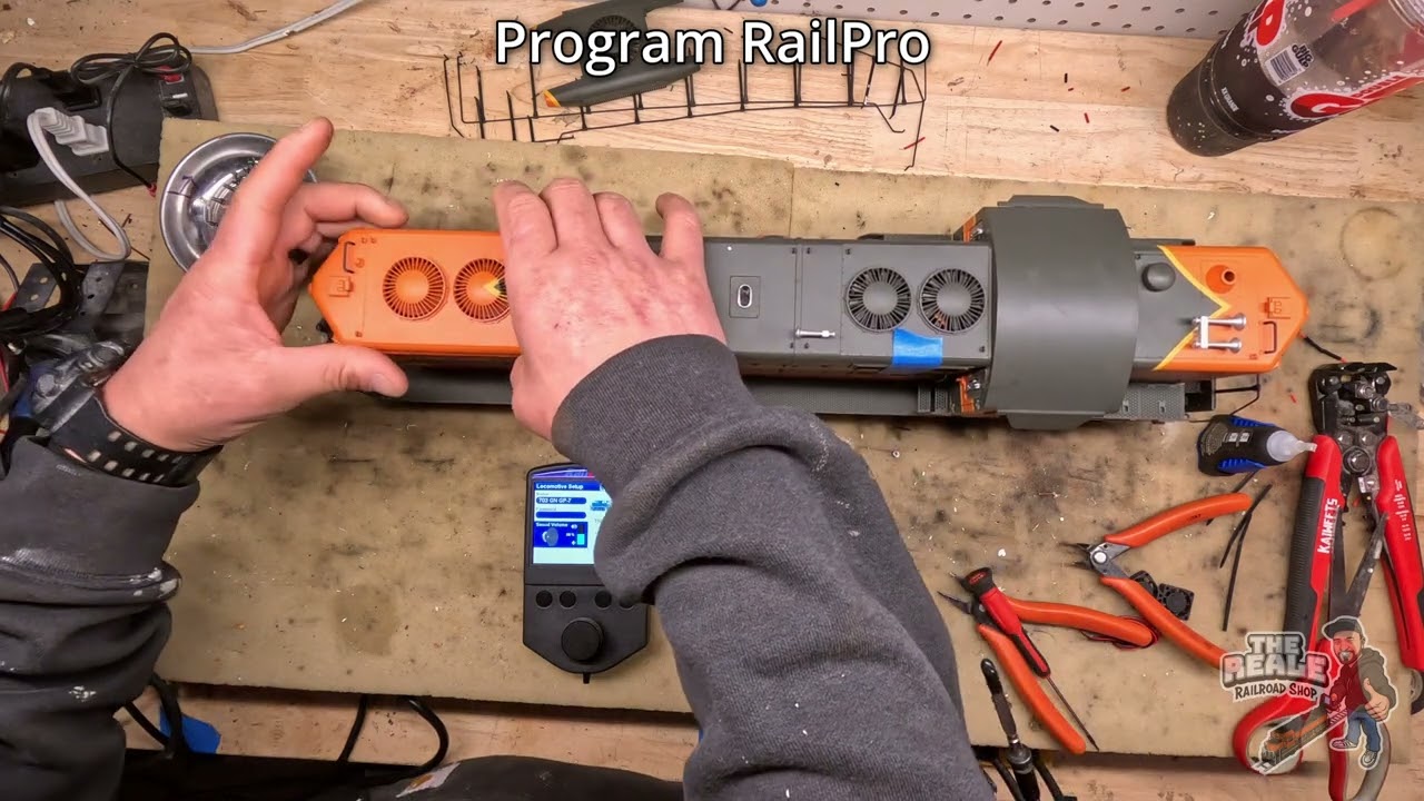 RailPro install for GP7 - Part 6