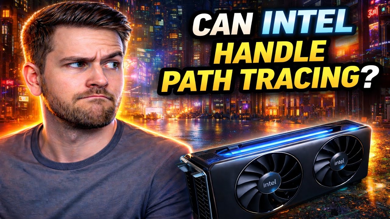 Everyone Said Intel Couldn&rsquo;t Do Path Tracing&hellip; So I Tried It (Arc B580)