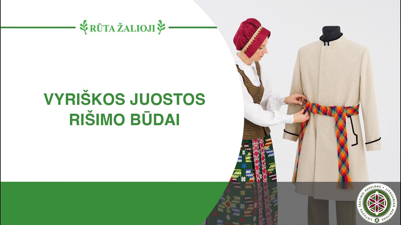 Keletas vyriškos juostos rišimo būdų. Kaip vyrui užsirišti juostą? Tautinis kostiumas vyrams