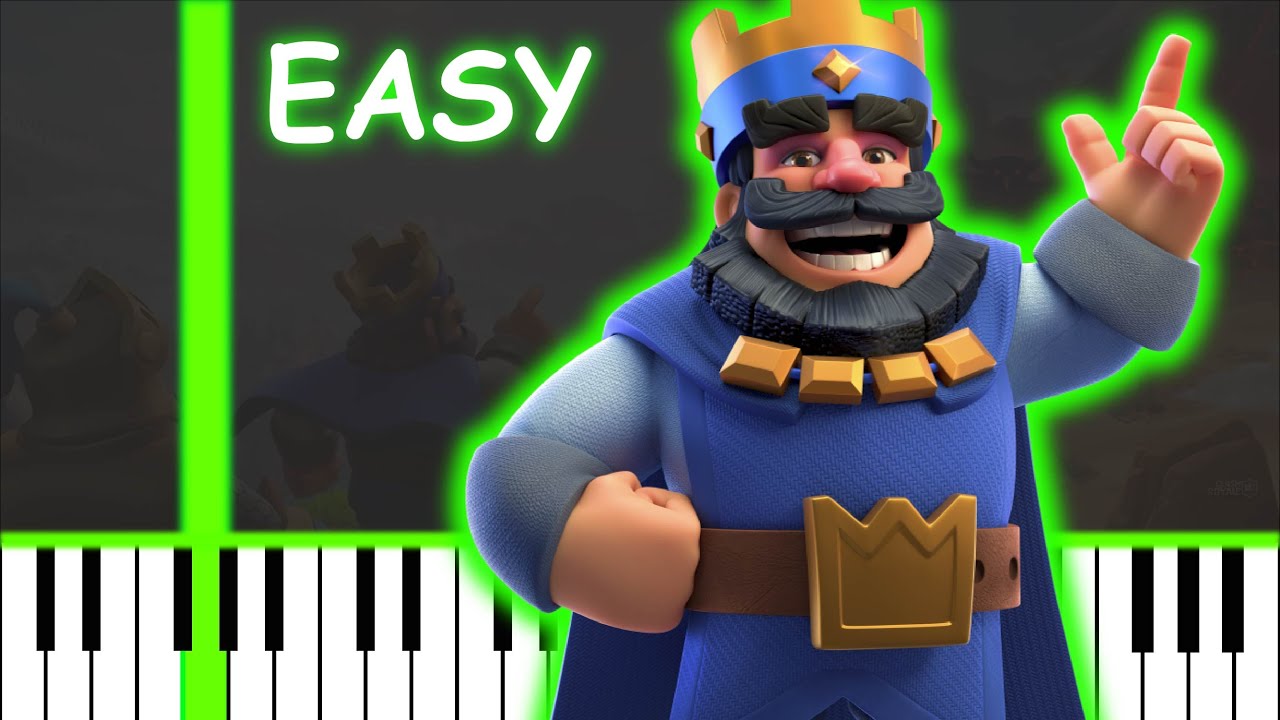 Clash Royale - Menu Theme | Easy Piano