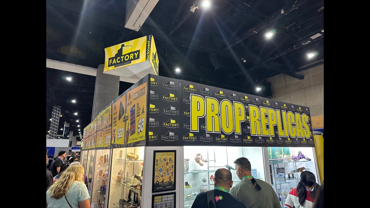 SDCC 2023 Factory Entertainment Booth
