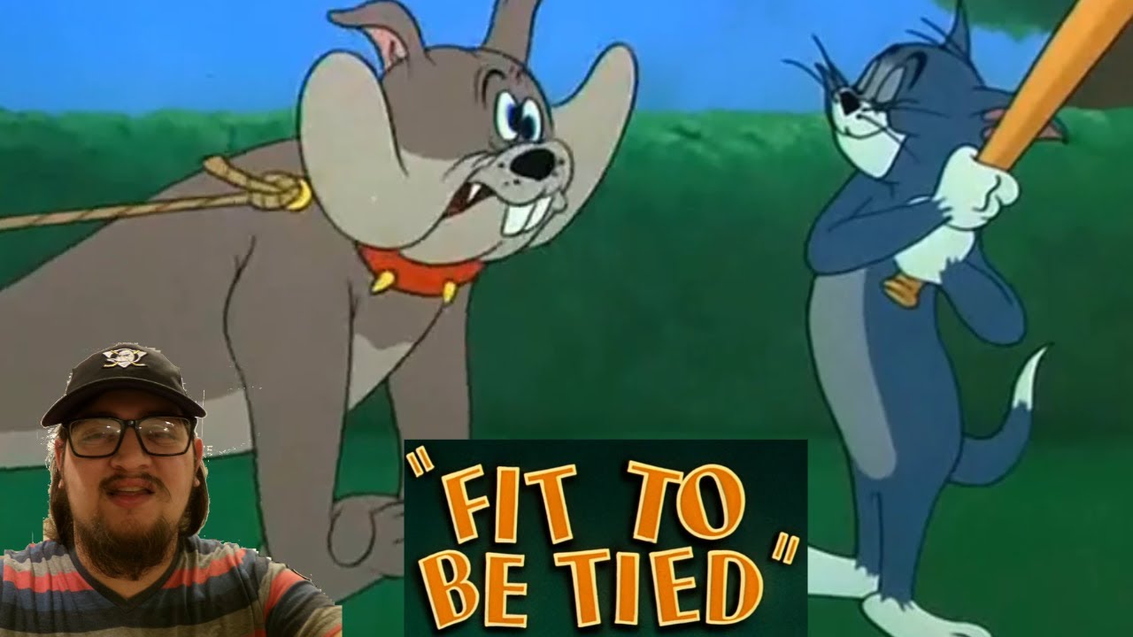 Tom and Jerry: Fit To Be Tied (1952) - First Time Watching - Spike and Jerry Work Together?