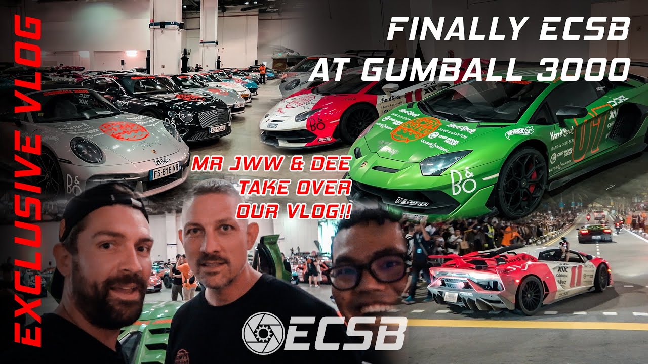 ECSB JOIN GUMBALL 3000 RALLY!! MEDIA OTOMOTIF INDONESIA SATU SATUNYA! (2024 Saigon to Singapore)