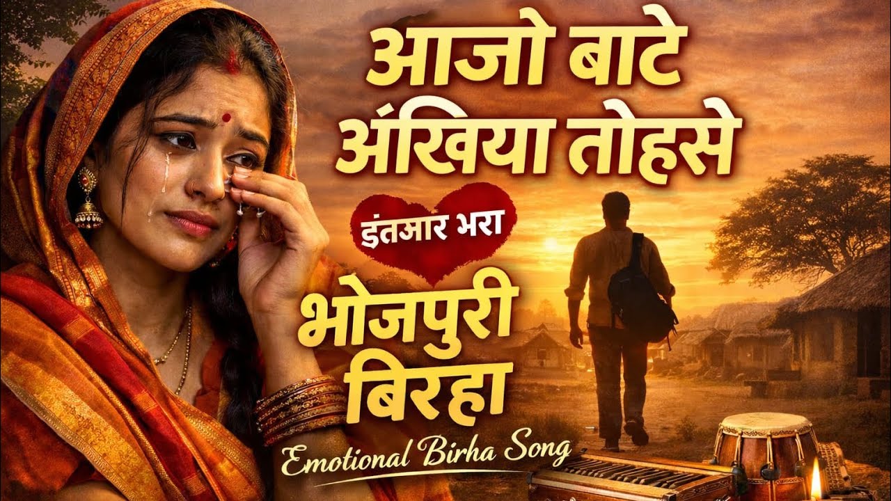 आजो बाटे अँखिया तोहसे | इंतज़ार भरा भोजपुरी बिरहा | Emotional Birha Song