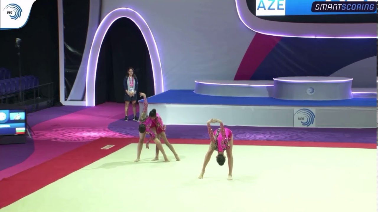 European Championship 2019 WG 12-18 combined Azerbaijan Leyla, Nazrin and Mansuma