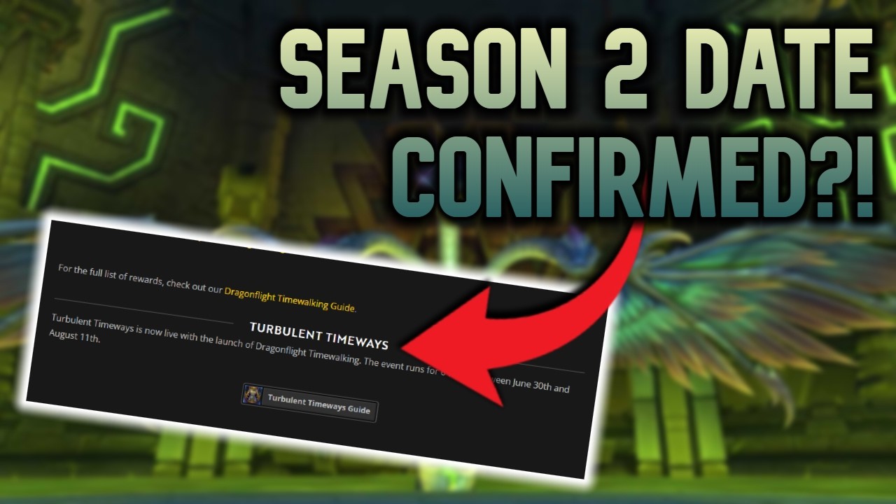 Patch 12.1 - Midnight Season 2 Date CONFIRMED?!