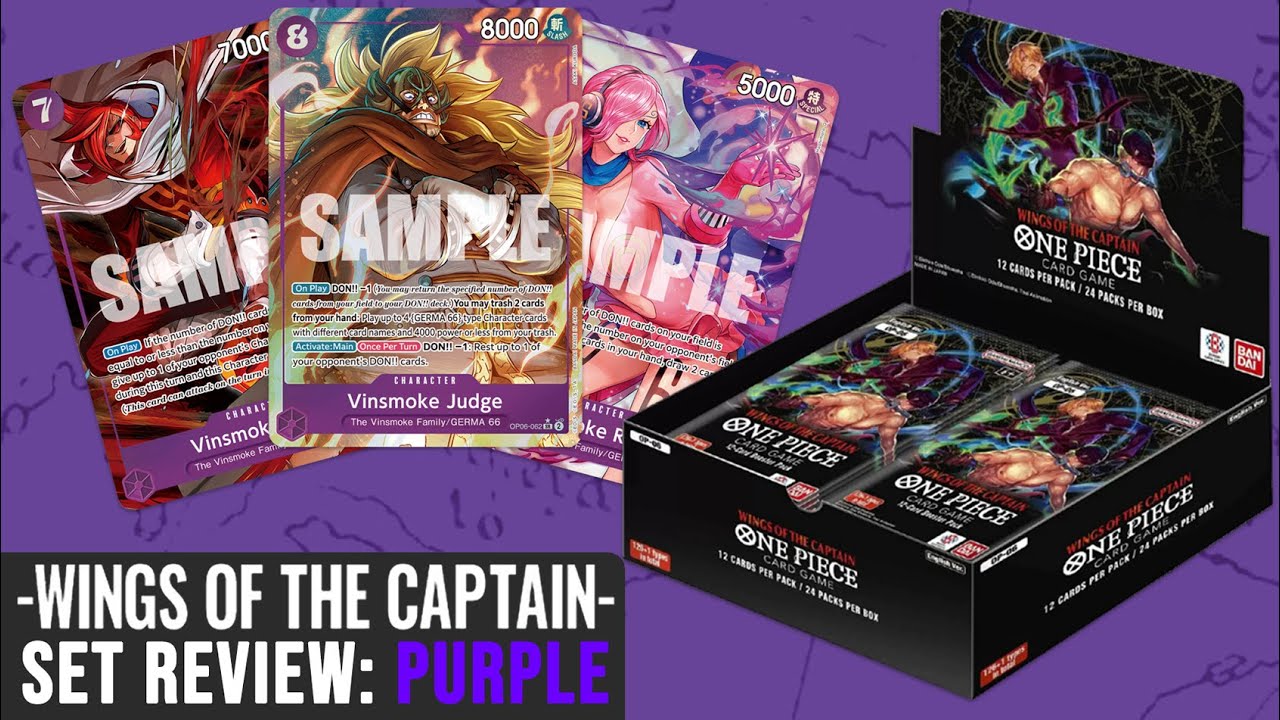Reviewing Purple Cards In Set OP06 Wings of The Captain - One Piece TCG