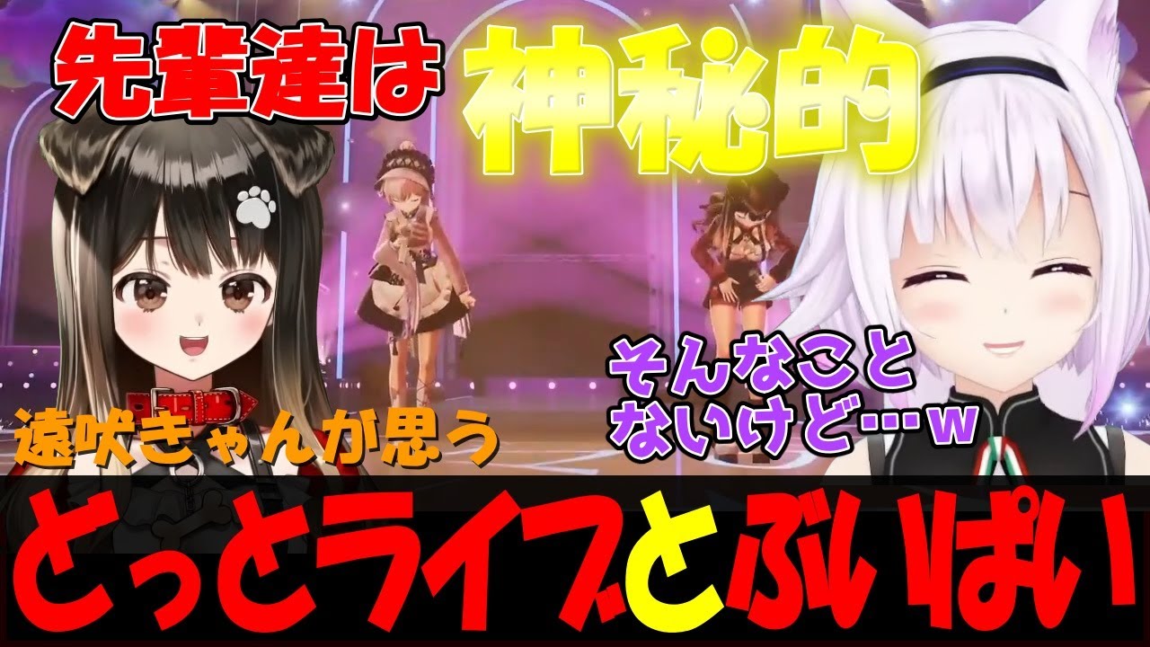 【切り抜き】どっとライブとぶいぱい