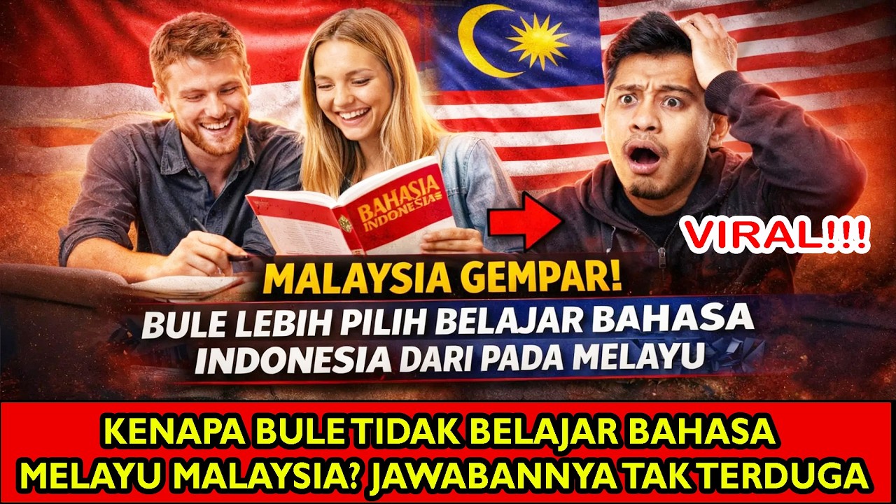 BAHASA INDONESIA MENGALAHKAN MELAYU? FAKTA INI MENGEJUTKAN | REACTION