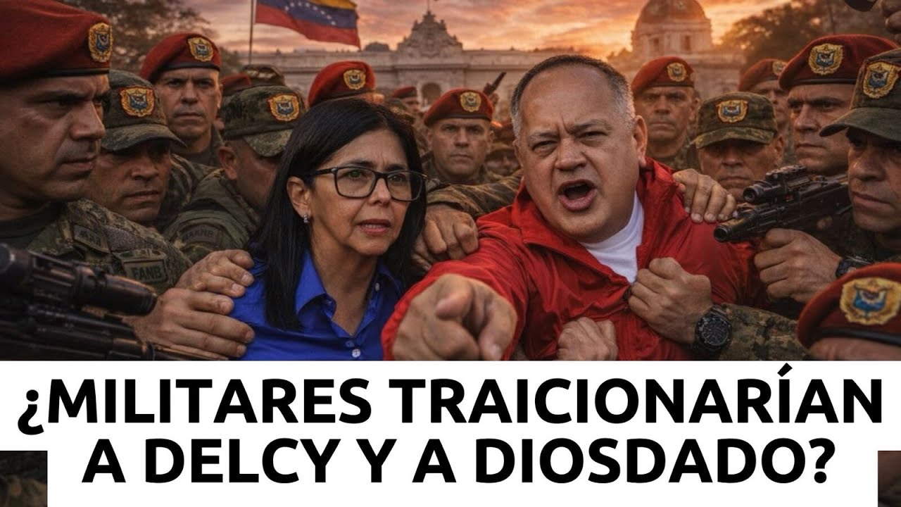 ¿MILITARES SE LE REVELARÍAN A DELCY Y A DIOSDADO? ESTARÍAN APOYANDO LA TRANSICIÓN EN VENZUELA