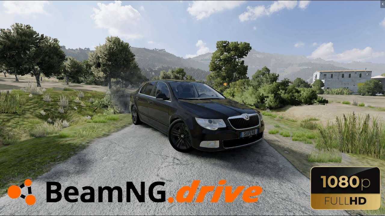 2011 Skoda Superb Diesel Manual | POV Drive | BeamNG.Drive | Italy Roads