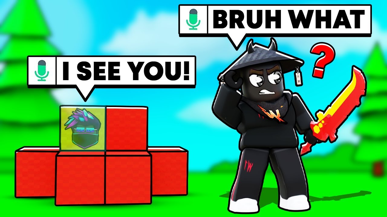 Scaring Children In Roblox BedWars VOICECHAT…