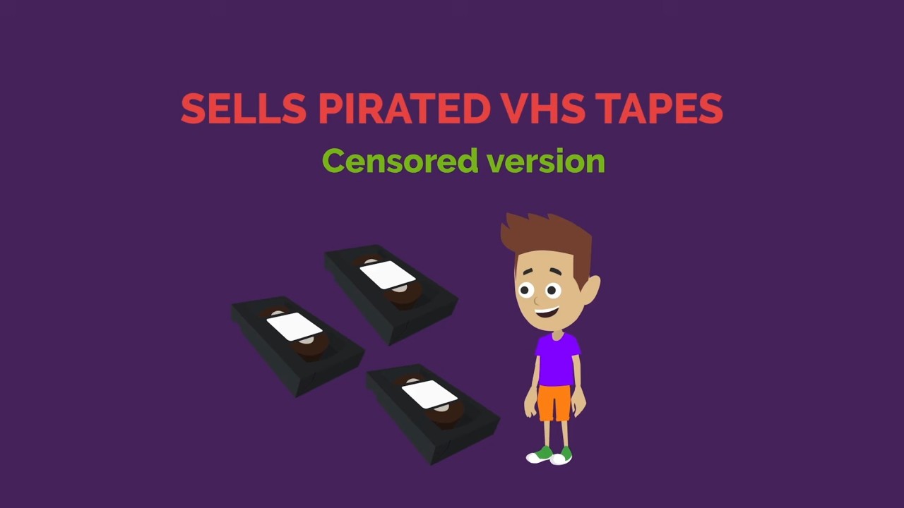 CLEAN: Mitchell sells bootleg VHS tapes