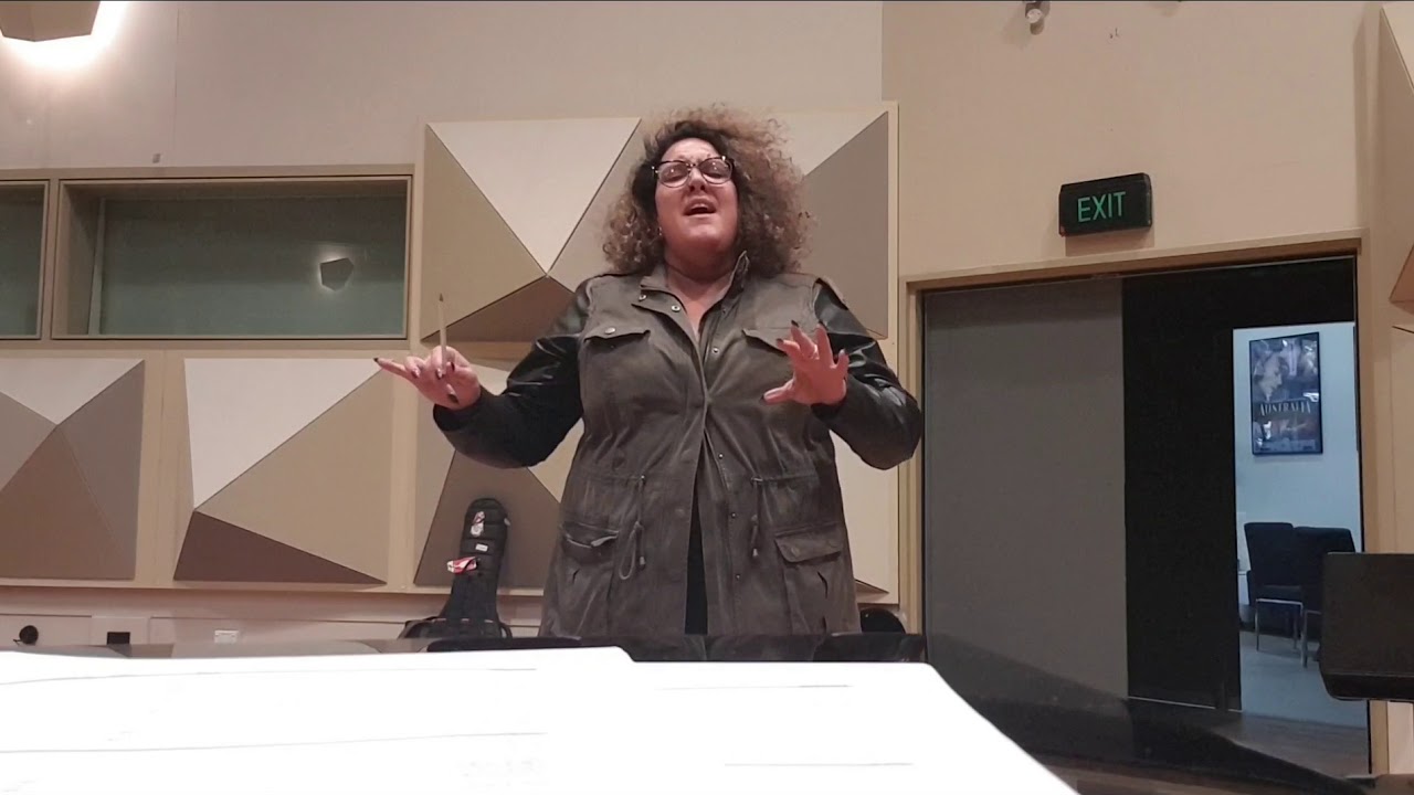 Casey Donovan - I can't make you love me (Rehearsal George Michael show Sydney Opera 2018)