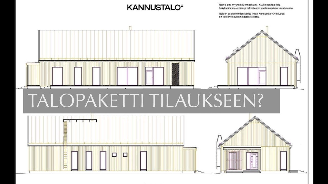 Talopaketti tilaukseen - mutta mill&auml; toimituslaajudella? @KRANTTUTANTTU