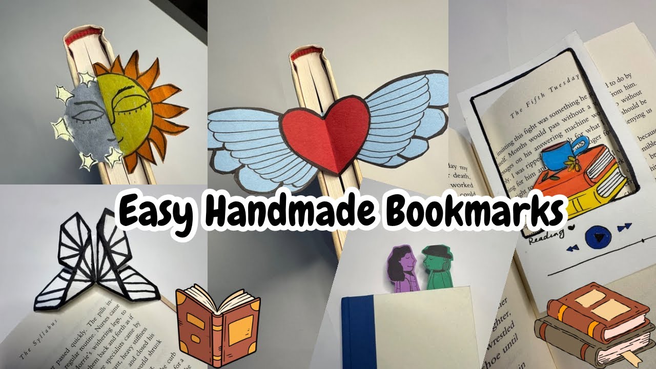 Cozy Craft Time: Making Cute & Fun Bookmarks