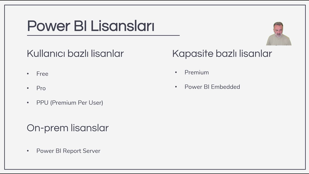 Power BI Lisans Tipleri, Ücretsiz Developer Lisansı Nasıl Alınır?