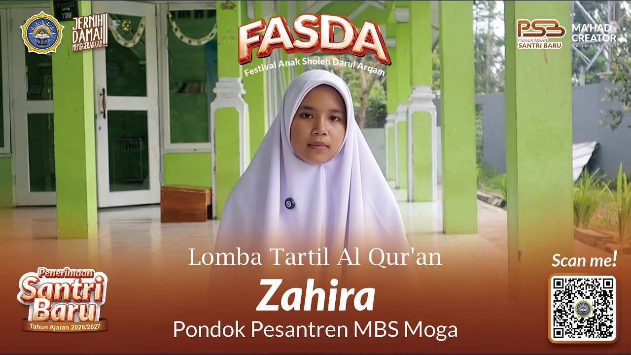 Zahira || Pondok Pesantren Muhammadiyah Boarding School Moga || Tartil Al Qur'an