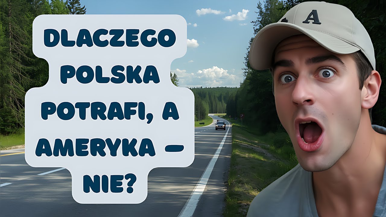 Polskie autostrady oszołomiły Amerykanina i zjechały po jego stereotypach jak walec...