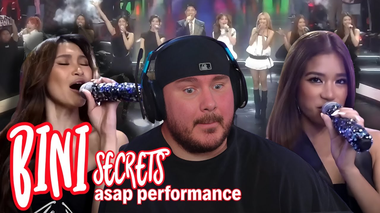 BINI and Darren Espanto open ASAP with a special performance of "Secrets" reaction
