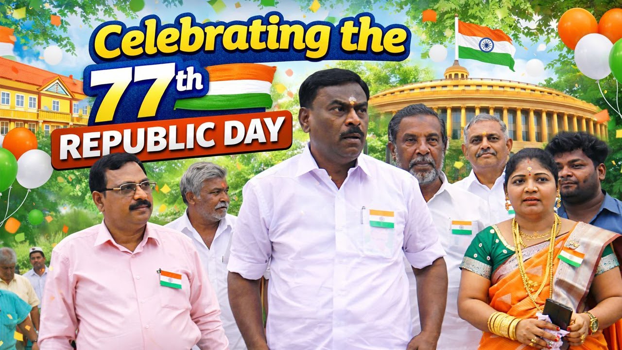 தான் படித்த பள்ளி குடியரசு தின விழாவை கொண்டாடிய முன்னாள் பாராளுமன்ற உறுப்பினர்