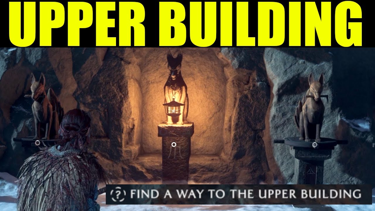 Ghost of yotei - find a way to the upper building (puzzle solution)  | the kitsune walkthrough