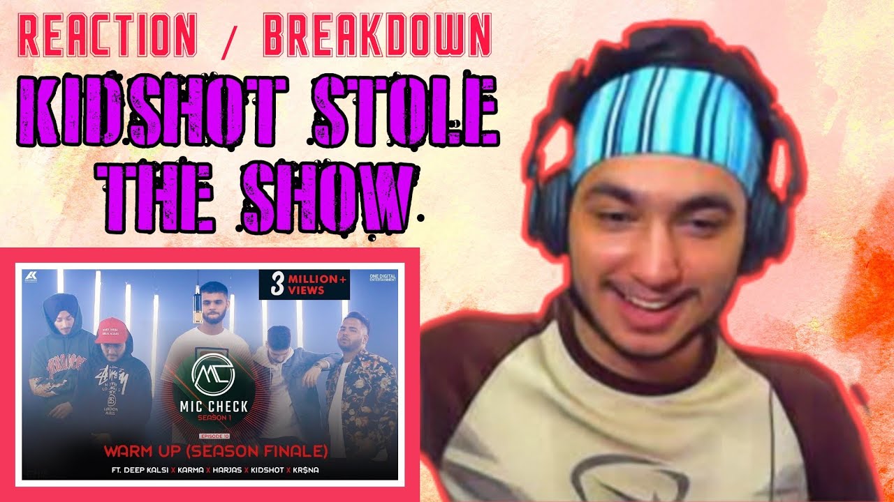 Deep Kalsi, Karma, Harjas, Kidshot & Kr$na - Warm Up | REACTION | PROFESSIONAL MAGNET |