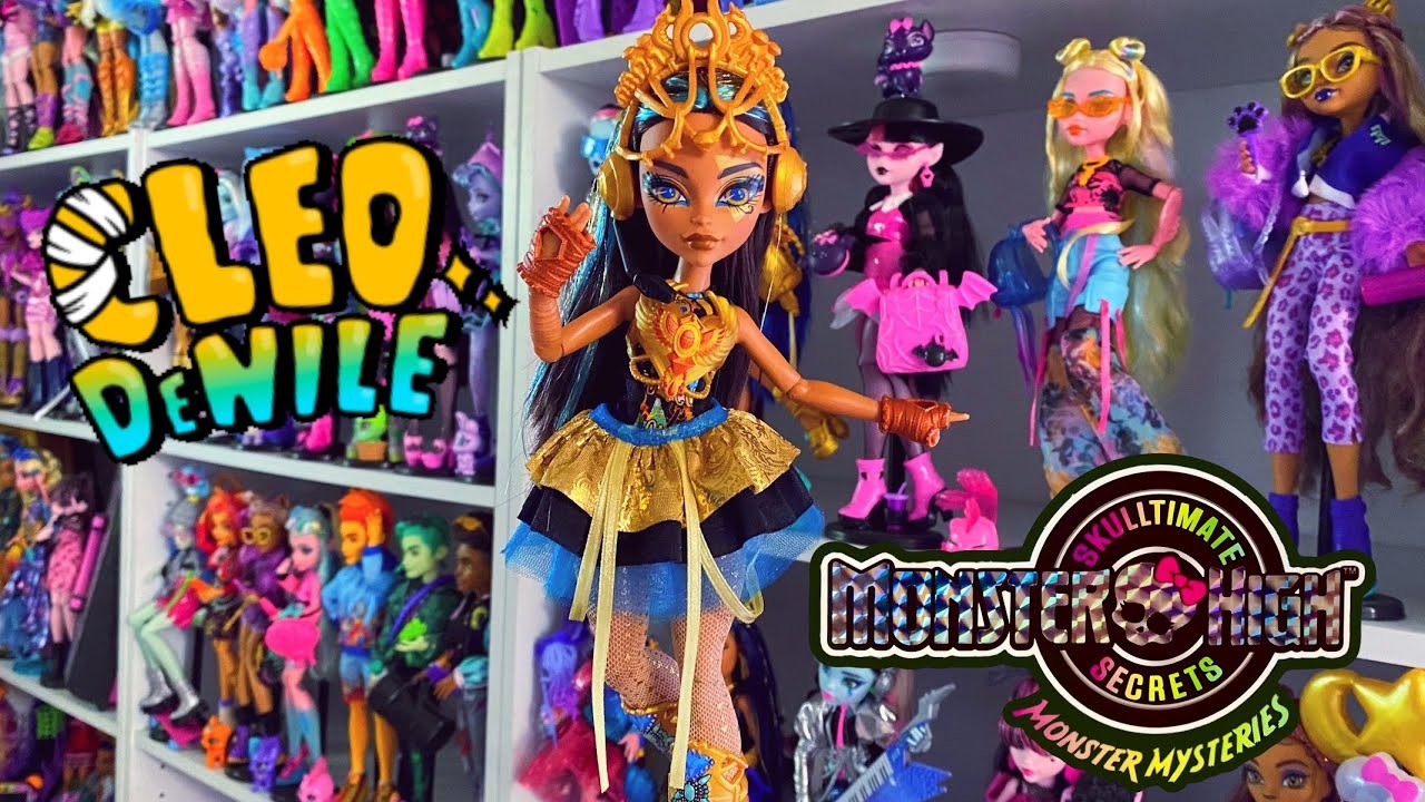 (Adult Collector) Monster High Skulltimate Secrets Monster Mysteries Cleo De Nile Unboxing!