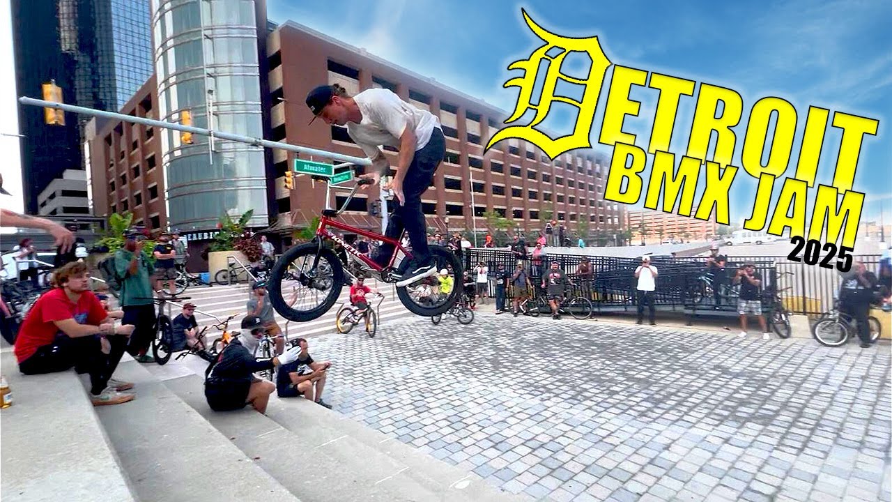 Detroit BMX Jam 2025 footage