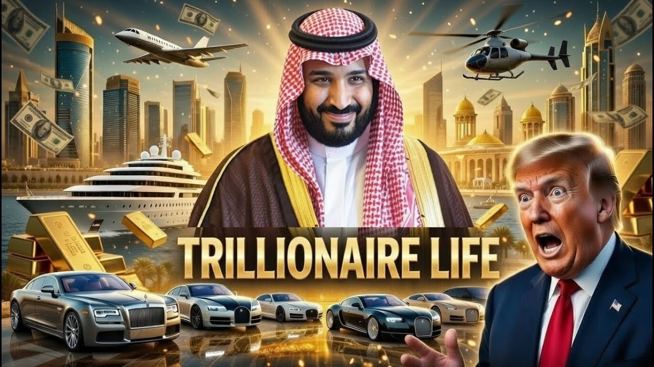 THE TRILLIONAIRE LIFE STYLE – SAUDI KING SALMAN