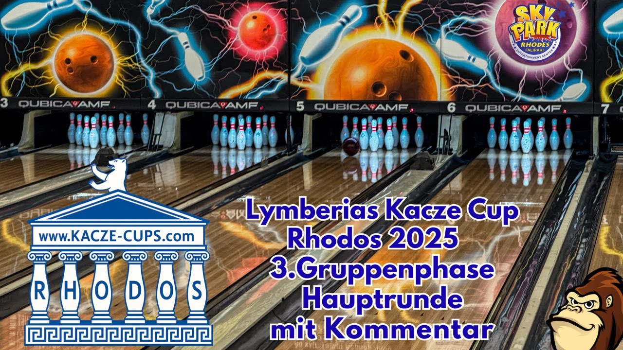 3.Gruppenphase Hauptrunde - Lymberias Kacze-Cup 2025 auf Rhodos - mit Kommentar