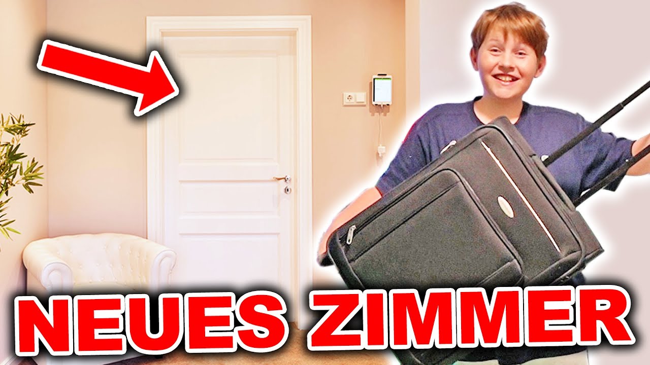 NEUES ZIMMER 🤯 ASH zieht BEI UNS ein für 24 Std