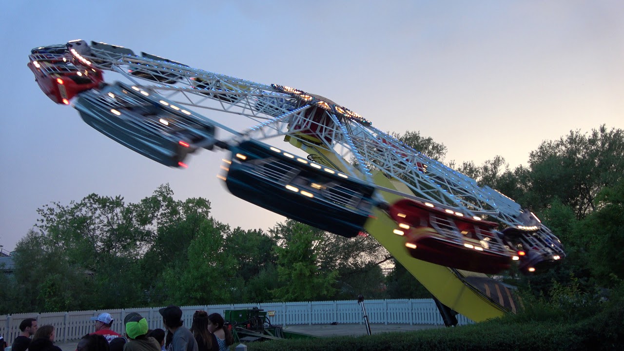 Canada's Wonderland Orbiter Ride 4K