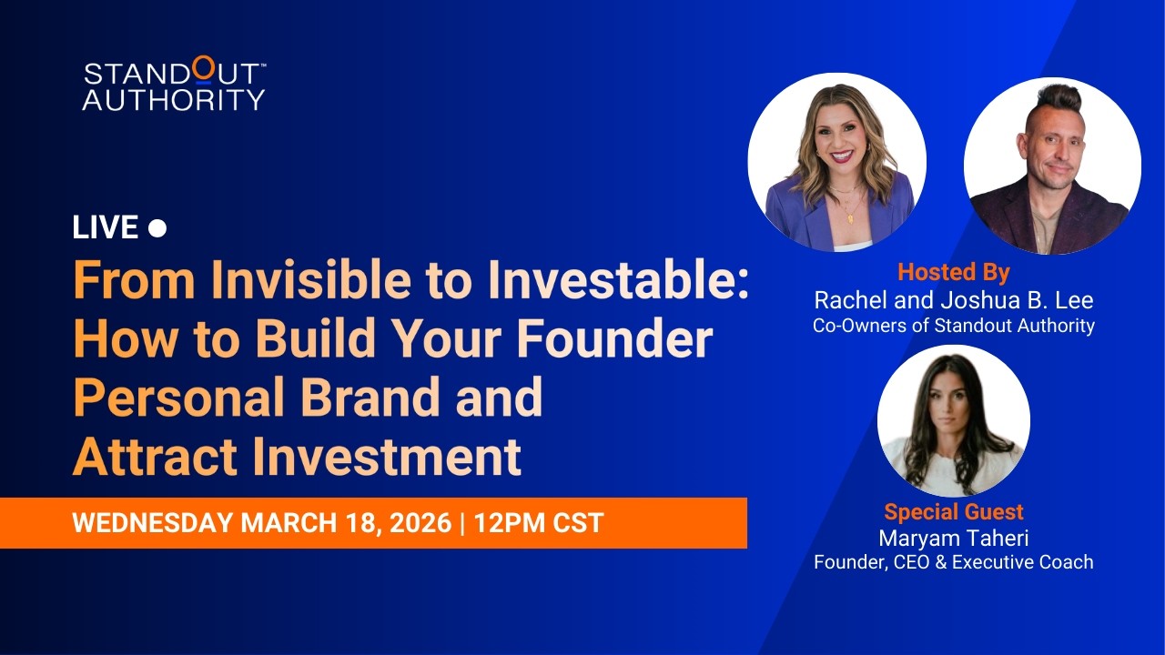 How to Build a Founder Personal Brand That Actually Converts | Live Workshop