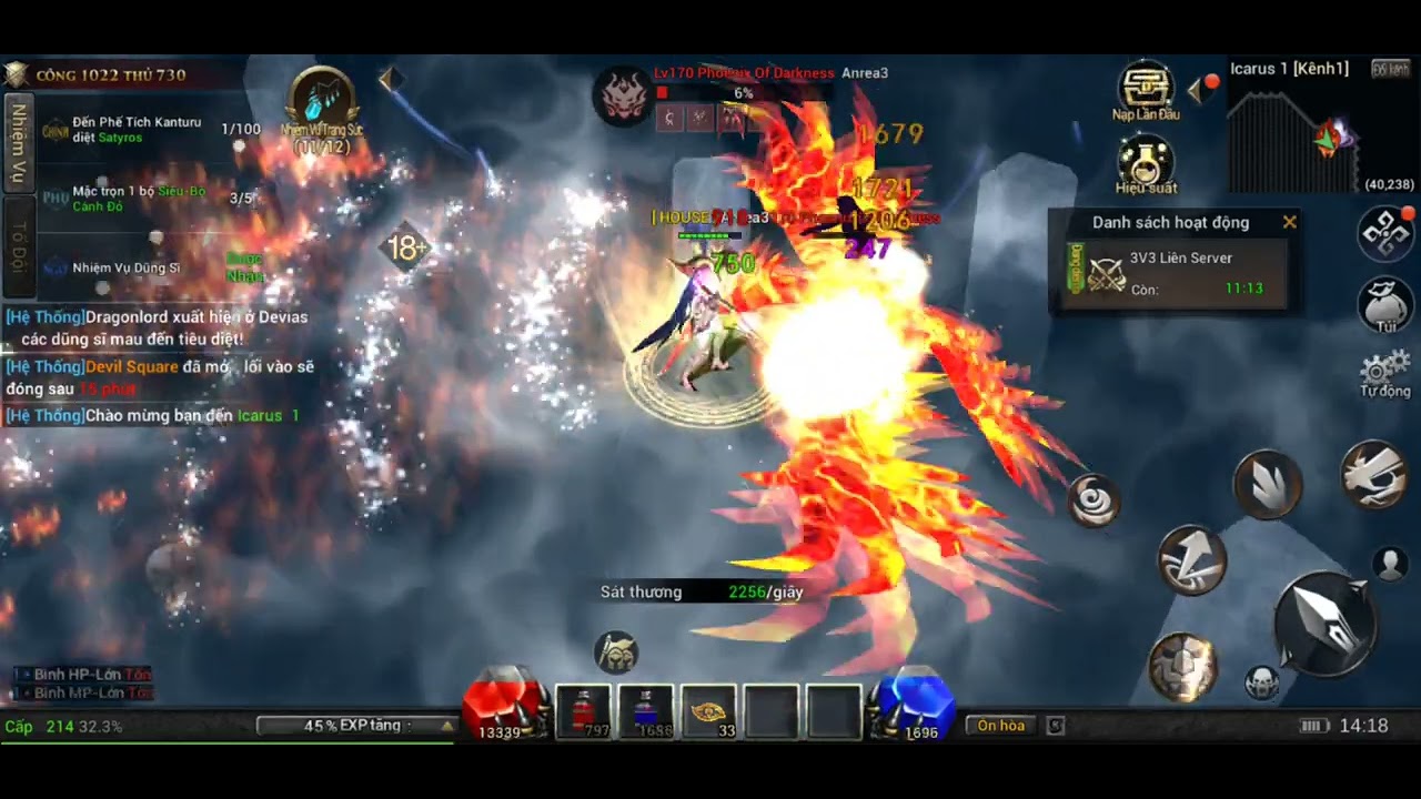 Cuộc chiến giữa các vị thần. Game nhập vai pb2026.game 