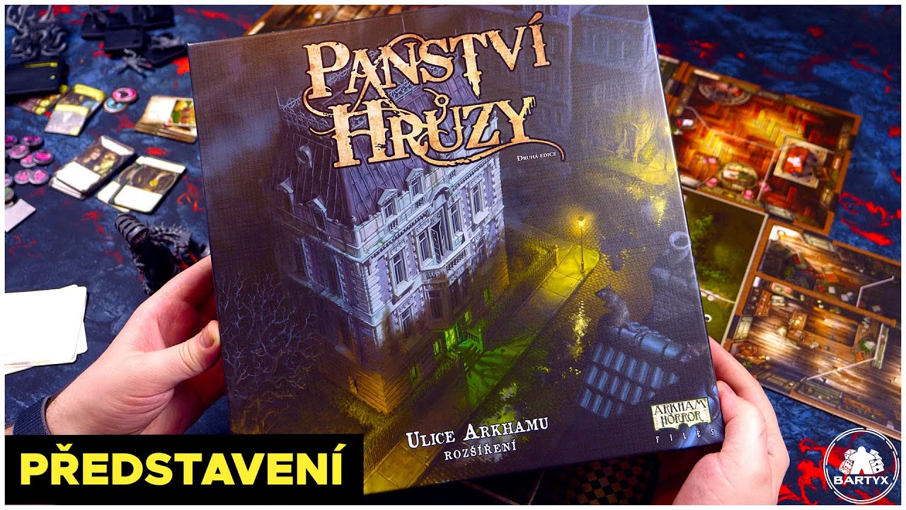 Panství hrůzy: Ulice Arkhamu - Představení posledního rozšíření skvělé Arkhamovské hry