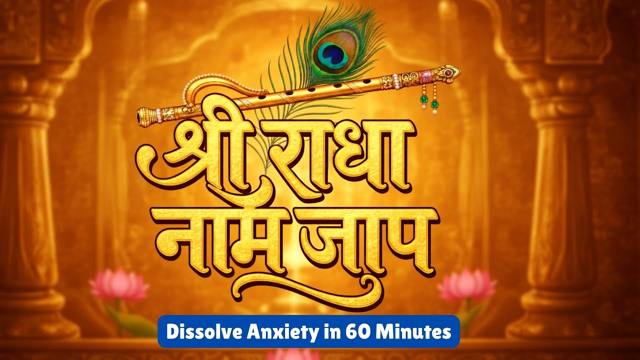 Radha Radha Chanting | 1 Hour Deep Bhakti Meditation | Peaceful Naam Vandana