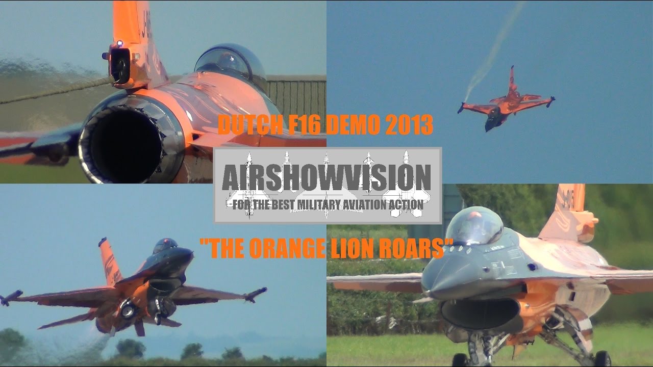 DUTCH F16 DEMO 2013 (airshowvision)